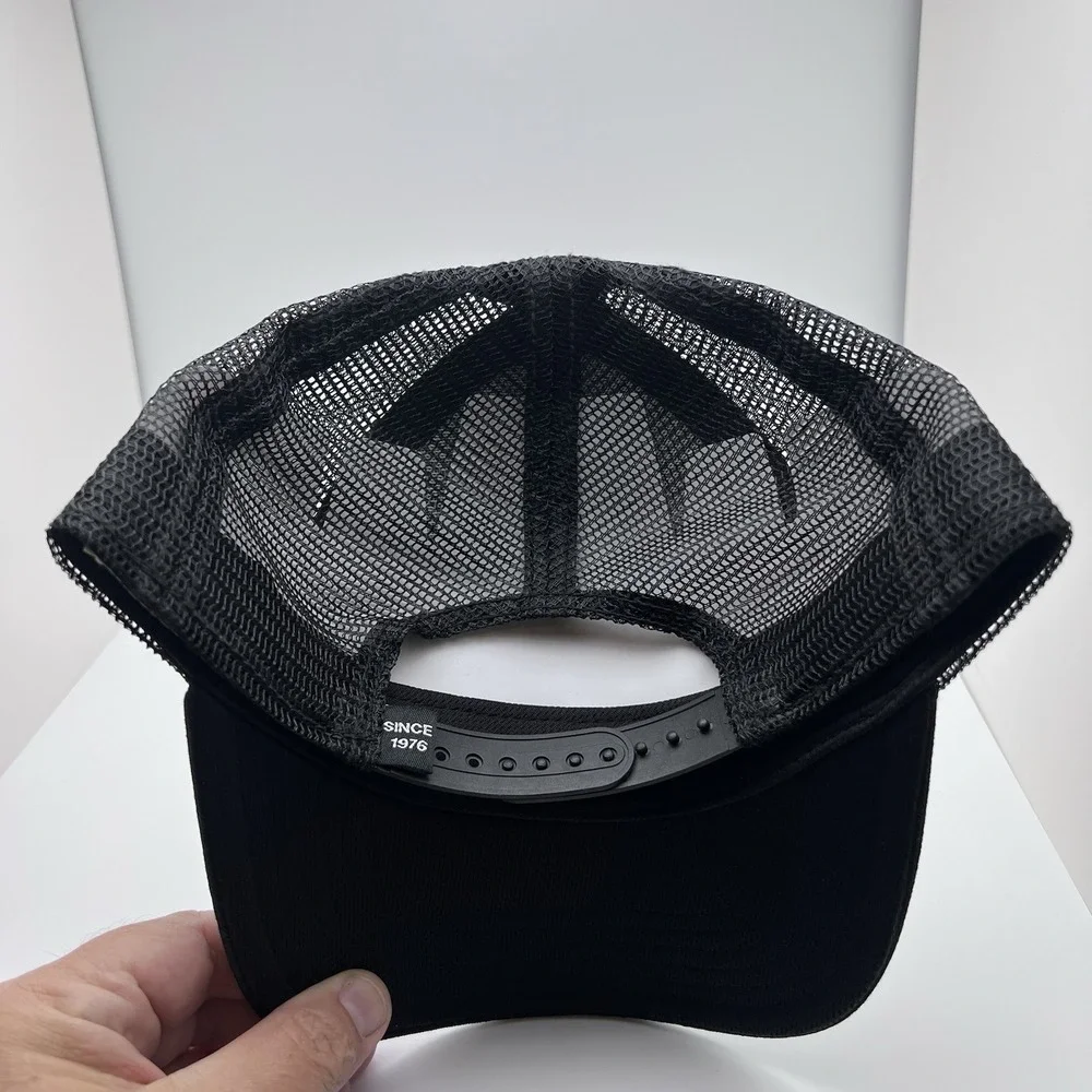 PELICAN CASE Logo Trucker Baseball‎ Hat Cap Black SnapBack NEW